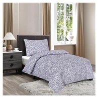 souprava ložní 140x200+70x90 cm DESIGN 49 - Černý pepř