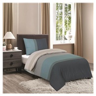 souprava ložní 140x200+70x90 cm DESIGN 60 - modrý použek