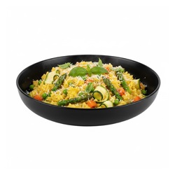 Future talíř polohluboký 24 cm černý