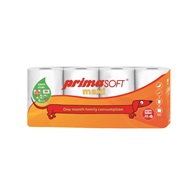 toal.pap.2vr. 500út/8 ks bílý primaSOFT MAXI, šíře 9,4cm, návin 60m
