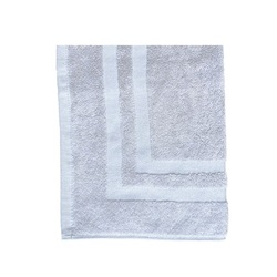 předložka 50x70 cm Aruba světle šedá froté 650 g/m2