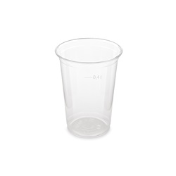 kelímok číry 400ml PET pr. 95mm 50ks